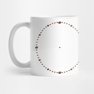 Isolated coffee beans background Mug